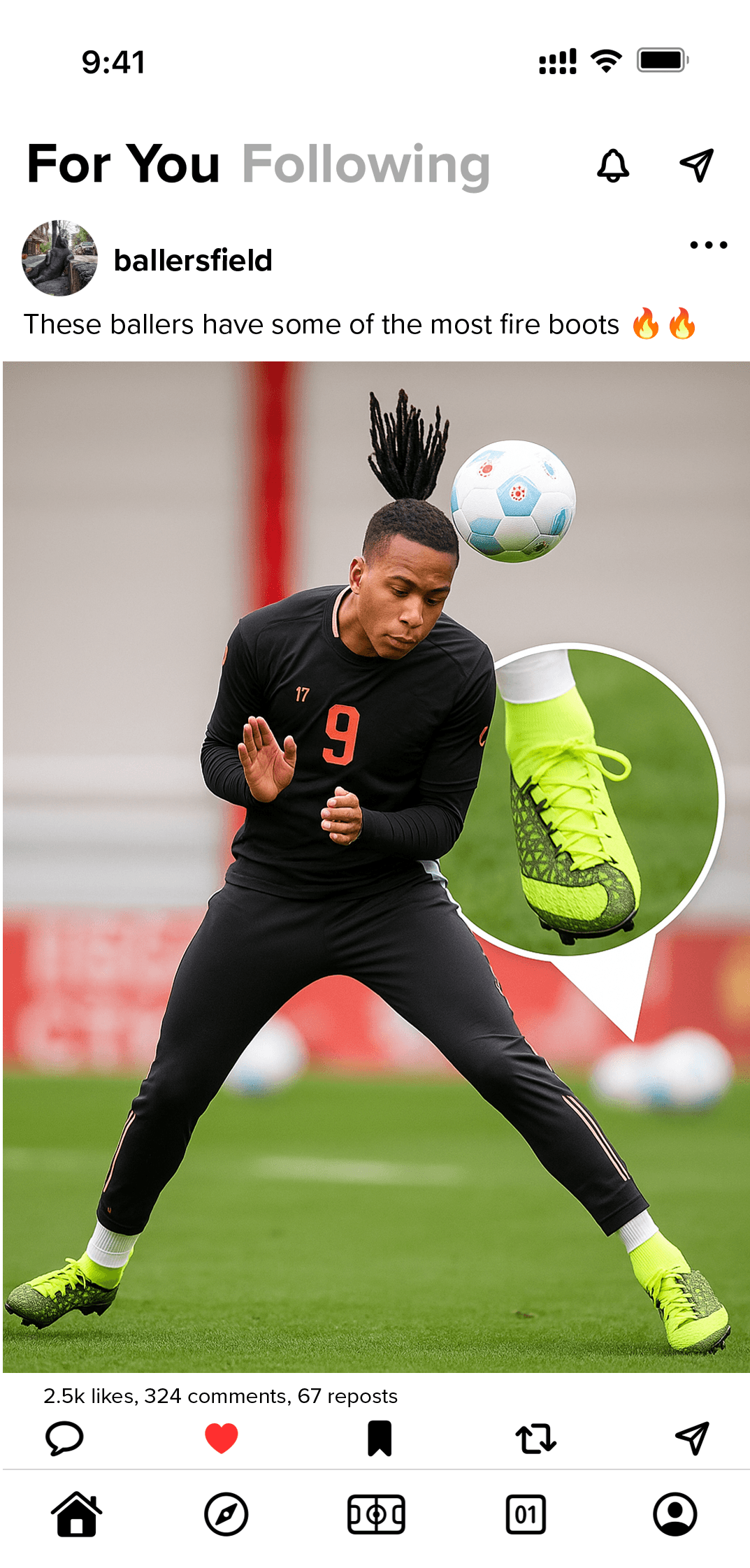 Explore the latest posts in your personalised feed